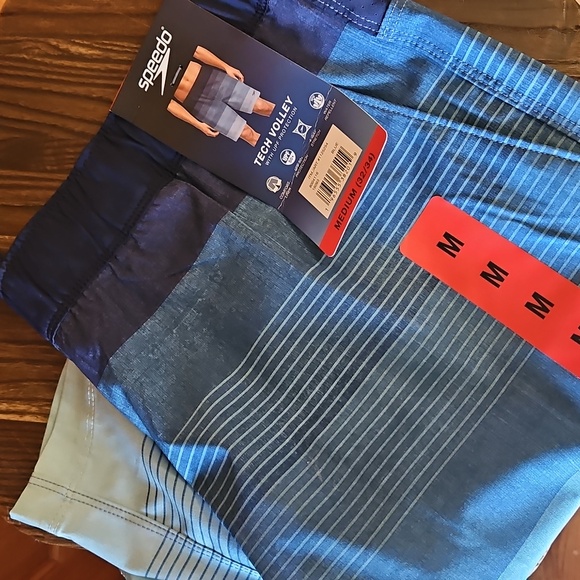 Speedo Men's Blue Swim Shorts - Picture 3 of 8